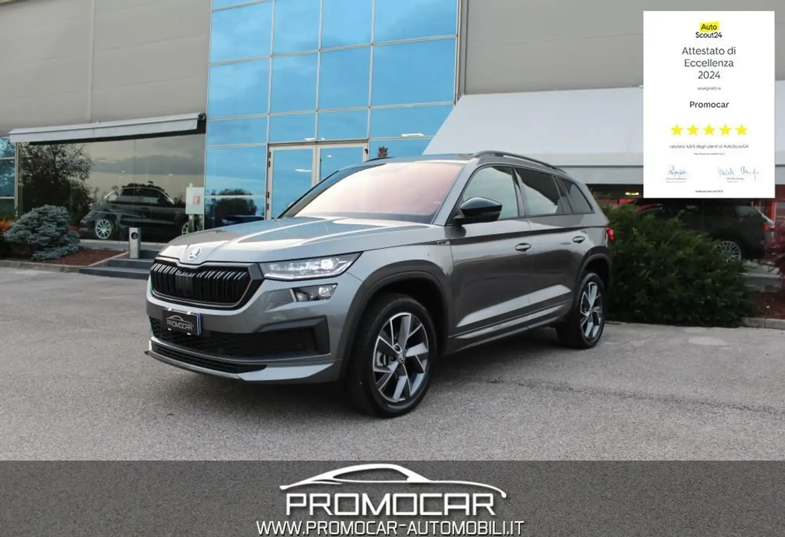 Skoda Kodiaq 2.0 TDI EVO SCR DSG SPORTLIVE *UNIPROP*TETTO* Grau - 1