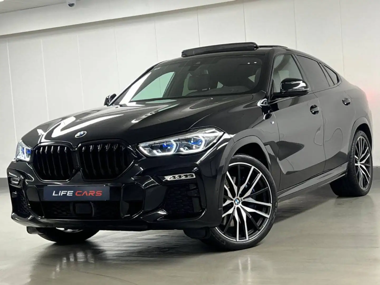 BMW X6 (G06) xDrive 30dA 265ch M Sport 1ère main entretie Schwarz - 1