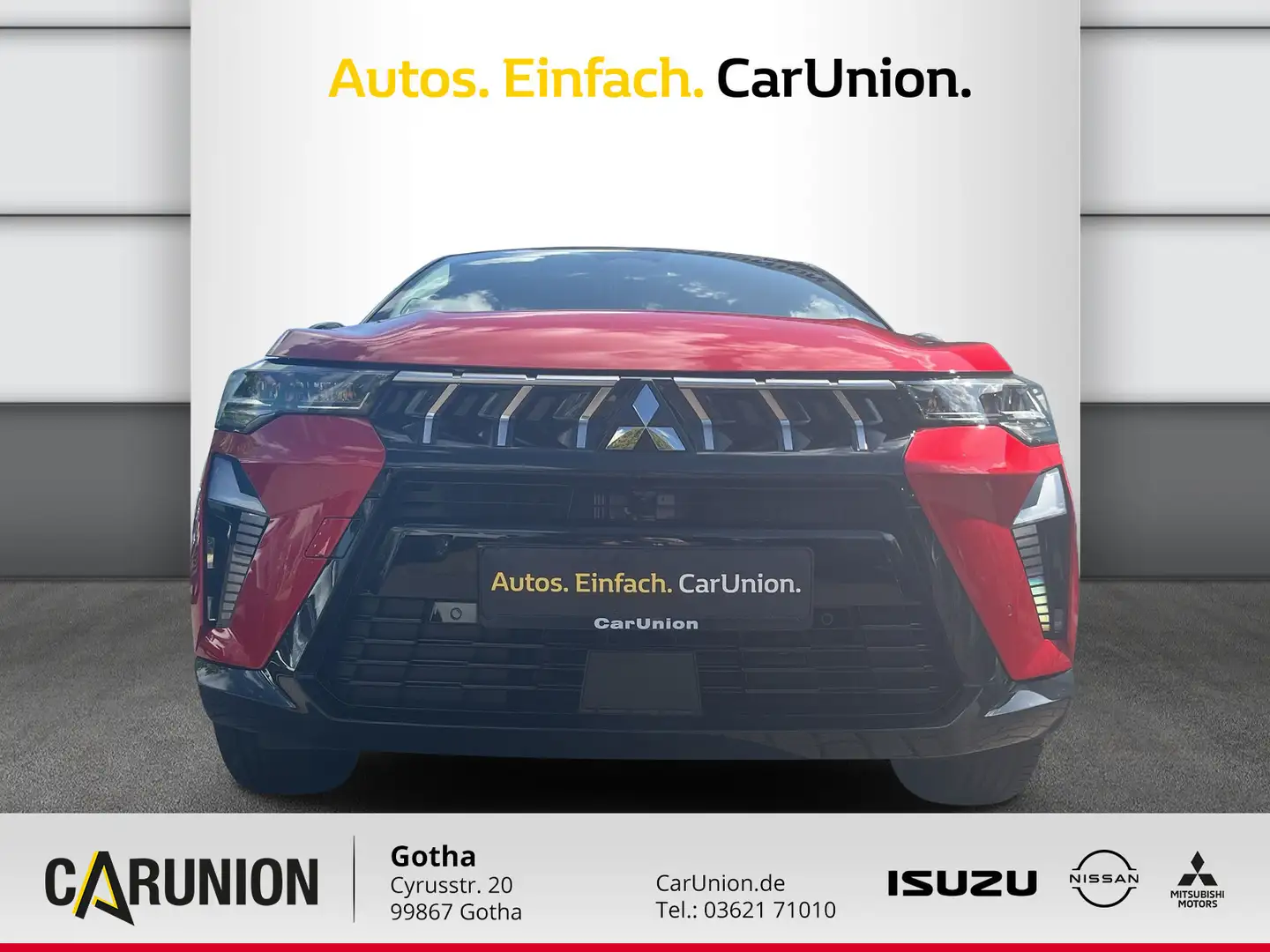 Mitsubishi ASX Hybrid TOP 1,6 l AT LED/DACH/LEDER Rot - 2