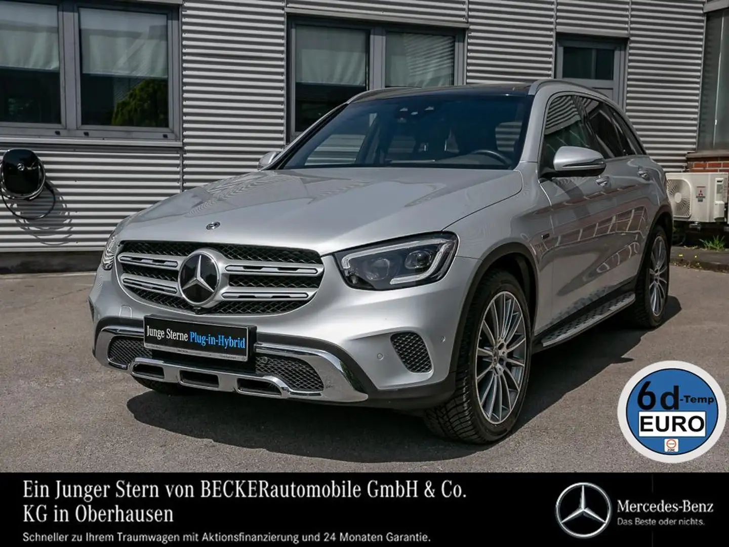 Mercedes-Benz GLC 300 e 4M PANORAMA AIRMATIC AHK DISTRONIC 360 Argent - 1