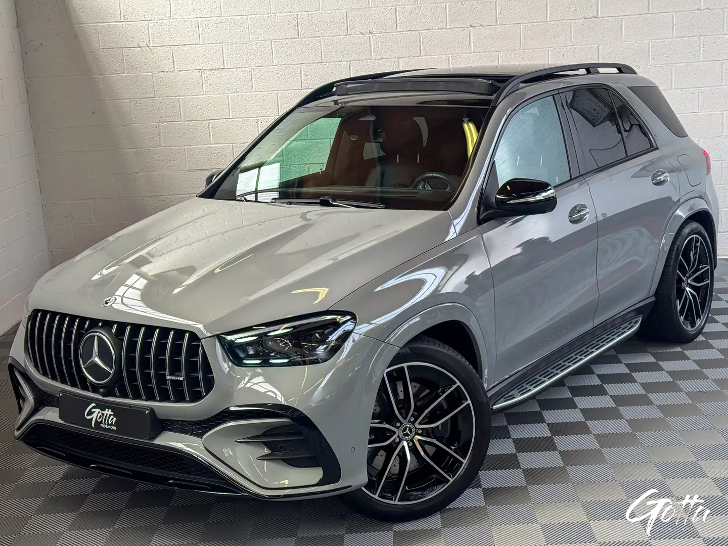 Mercedes-Benz GLE 400 e 4-Matic PHEV AMG LINE/PACK NIGHT/MARCHE PIED/DISTRONIC/TOIT PANORAMIQUE/ GRIS ALPIN/FULL Gris - 1