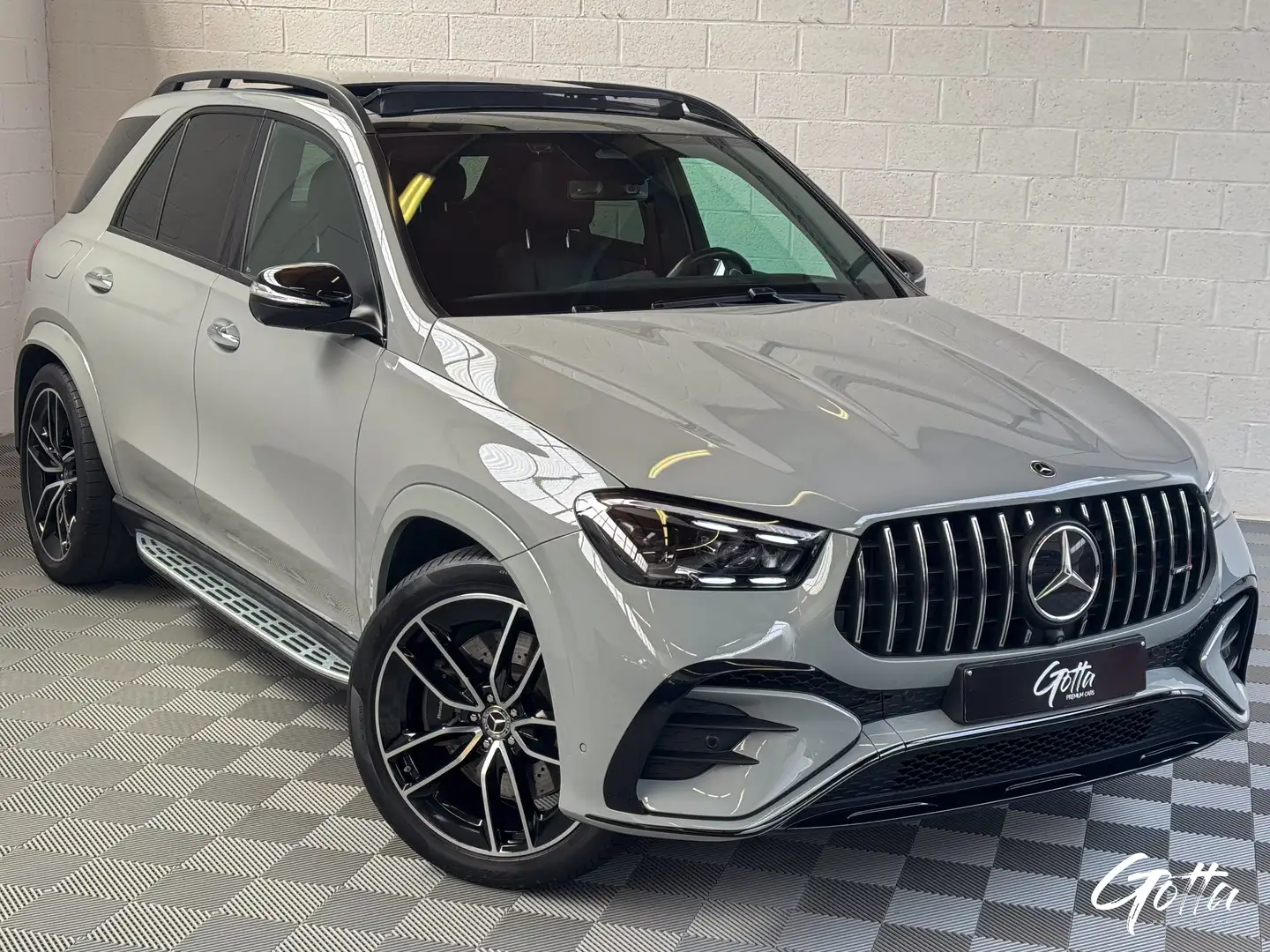 Mercedes-Benz GLE 400 e 4-Matic PHEV AMG LINE/PACK NIGHT/MARCHE PIED/DISTRONIC/TOIT PANORAMIQUE/ GRIS ALPIN/FULL Gris - 2