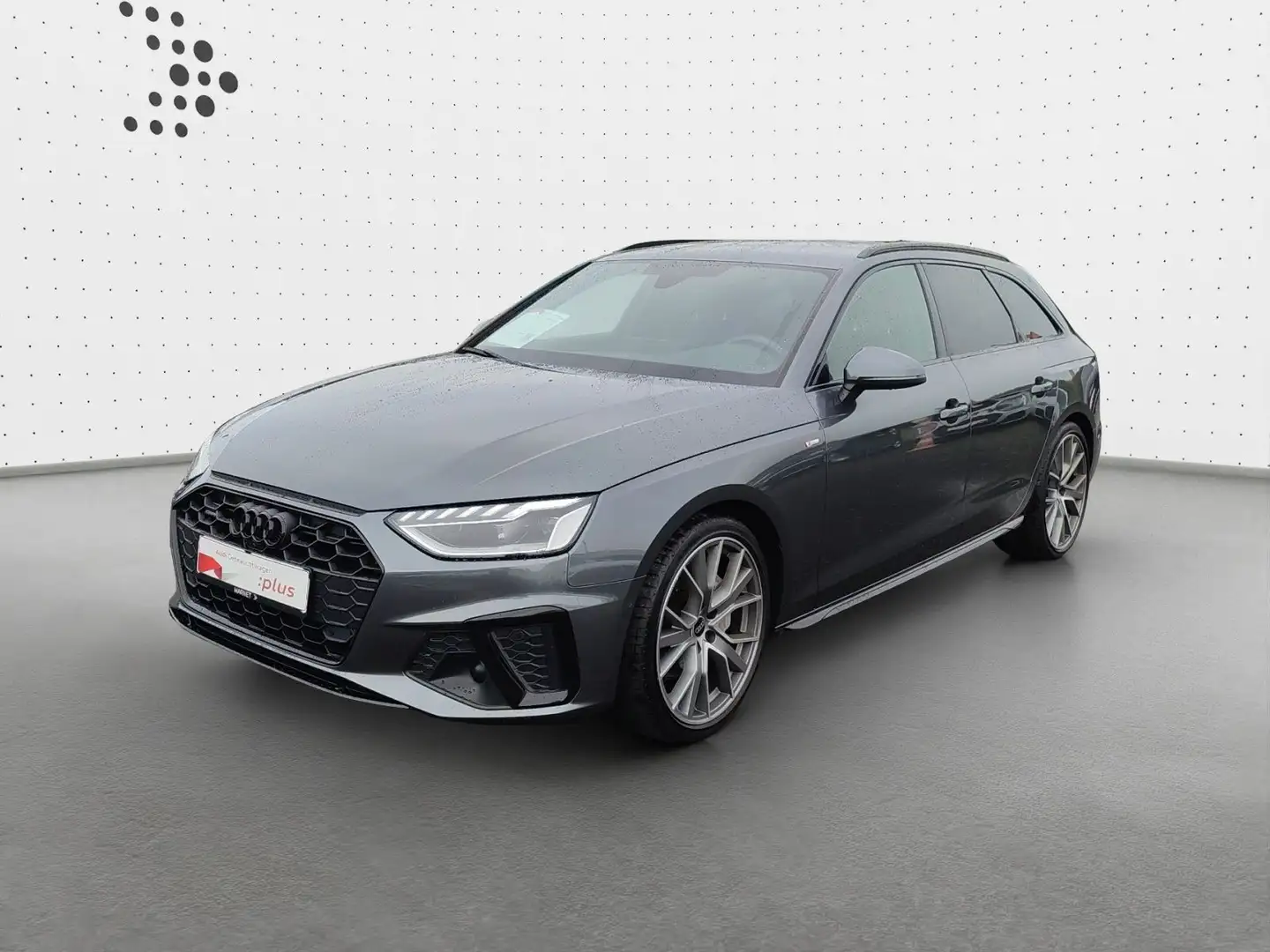 Audi A4 40 TDI quattro S line competition*Navi* Gris - 2
