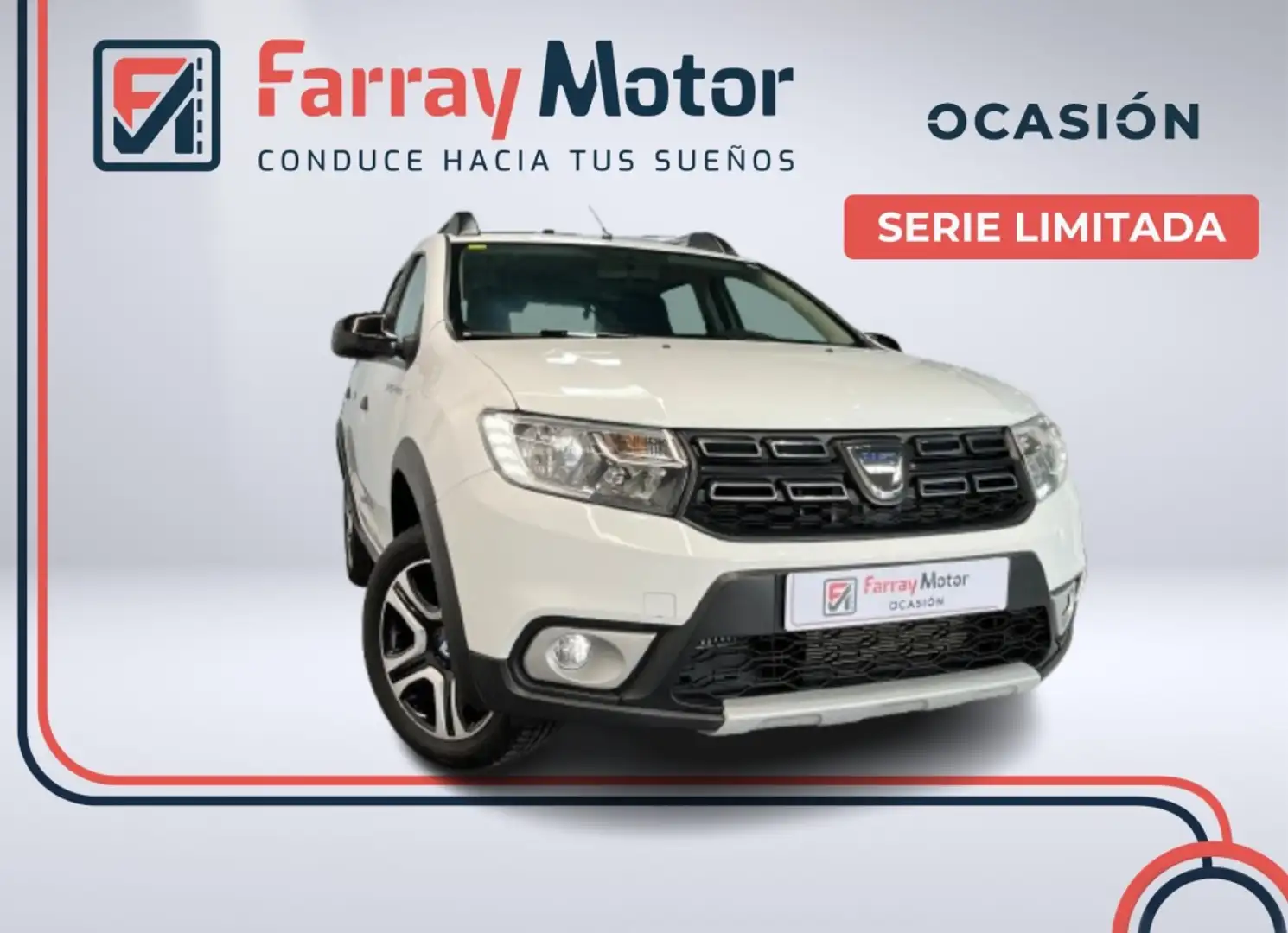Dacia Sandero 1.0 TCE Stepway Serie Limitada Aniversario 74kW Weiß - 1