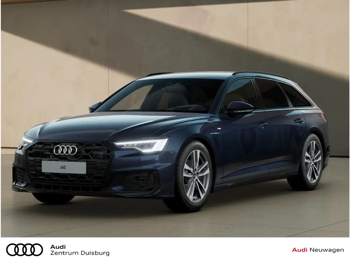 Audi A6 Avant 40 TDI S line Blau - 2