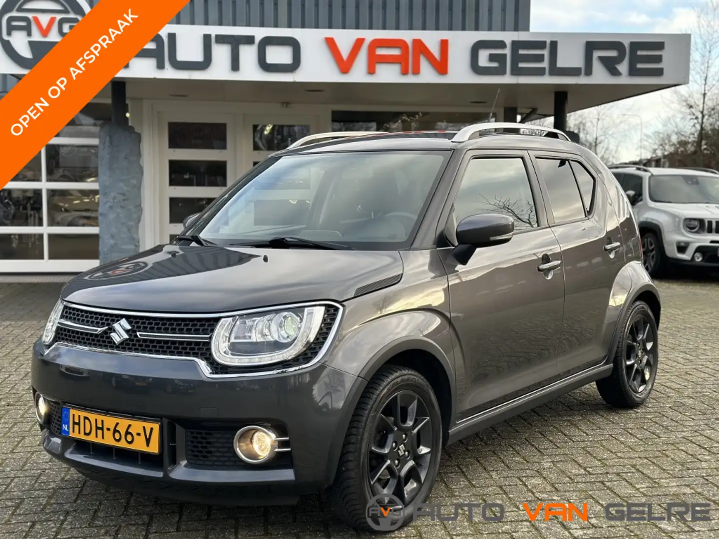 Suzuki Ignis 1.2 Stijl Automaat*Xenon+LED* Camera*Keyless*Navi* Grijs - 1