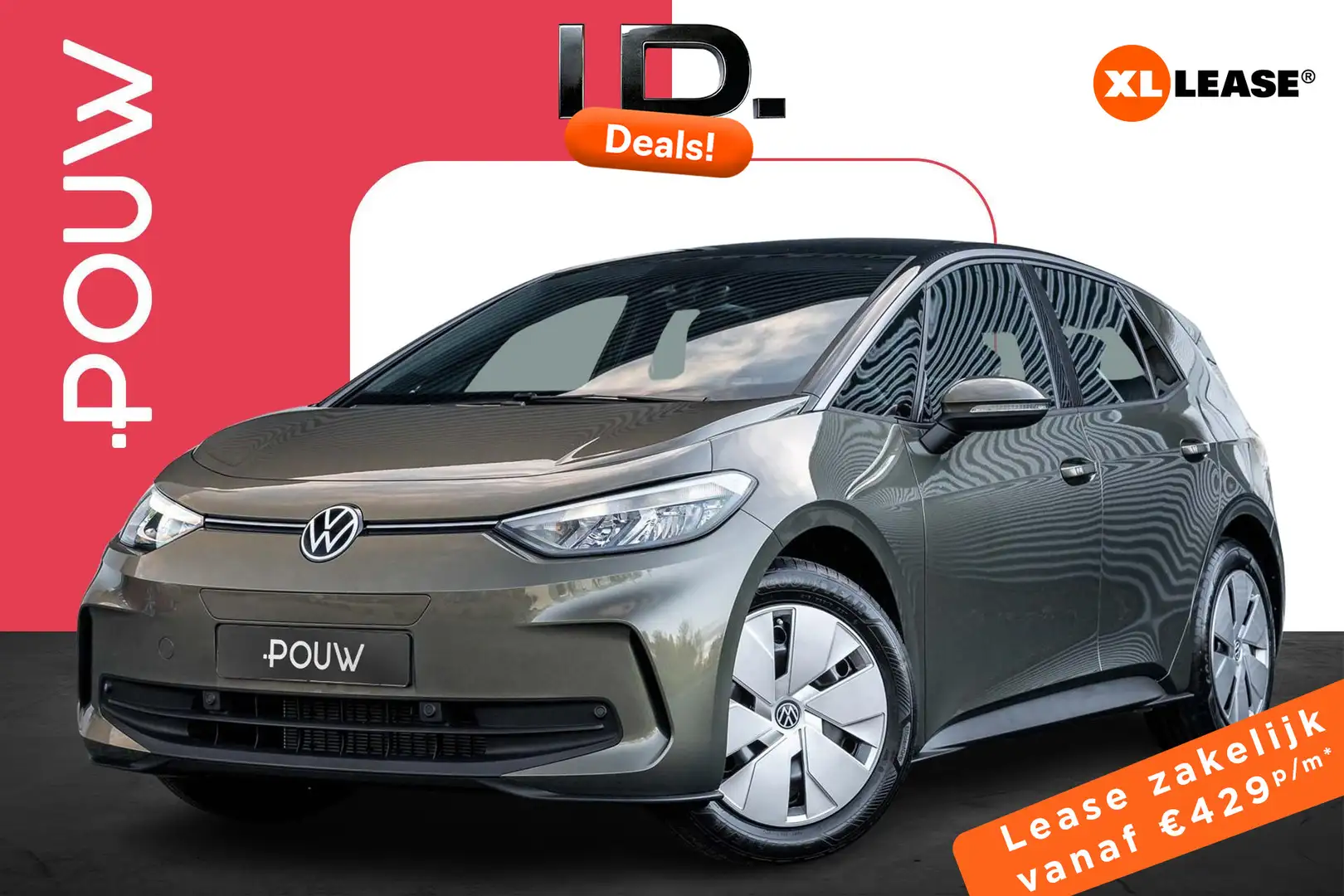 Volkswagen ID.3 170pk Pure Oranje Edition 52 kWh | Comfort Pakket Vert - 1