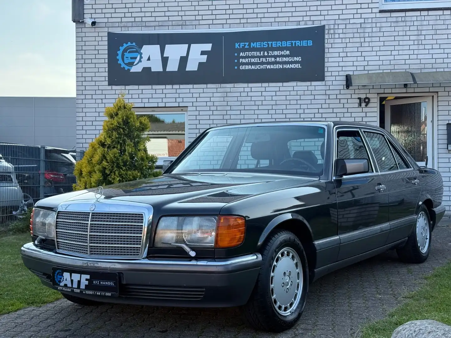 Mercedes-Benz S 420 V8 Automatik*Leder*Klima*H-Zulassung* Noir - 1