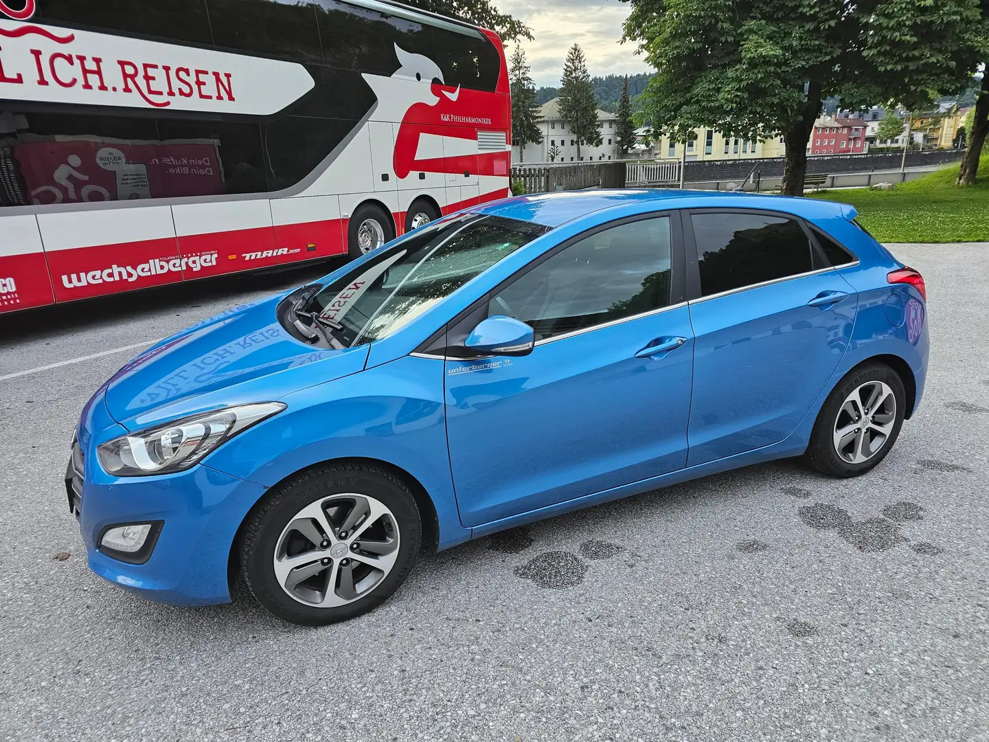 Hyundai i30 i30 1,4 CVVT Start/Stopp Go Go(Gute Zustand) Blau - 2