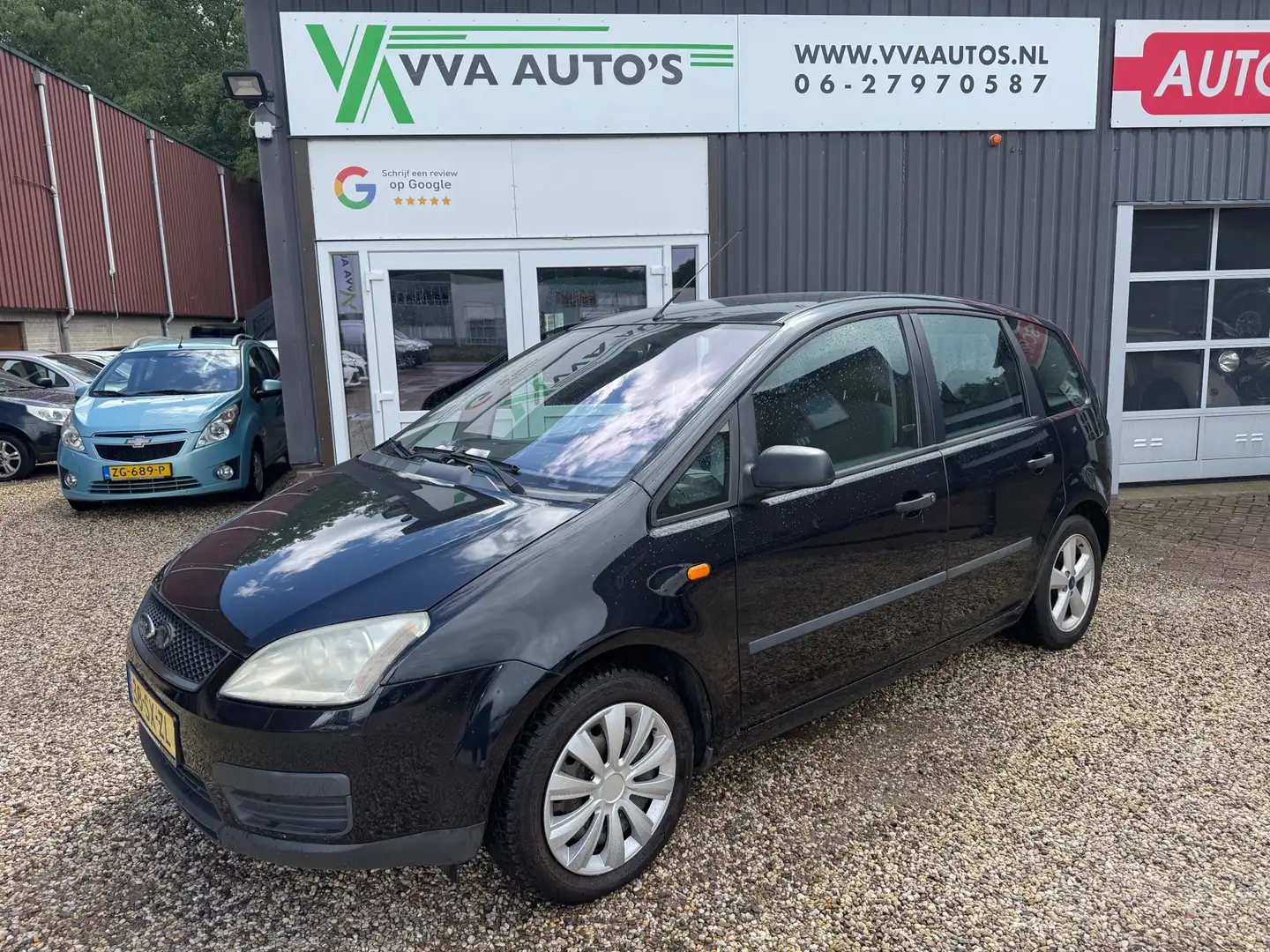 Ford Focus C-Max 1.6 airco, cruise control, elektr ramen, APK 11-20 Schwarz - 1