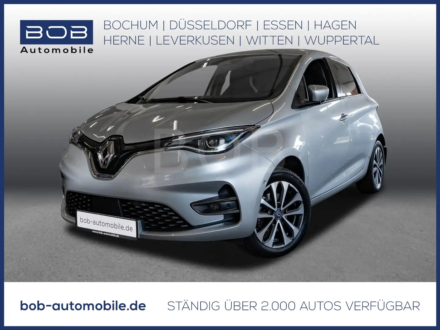 Renault ZOE INTENS Batteriemiete R135 Z.E. 50 PDC SHZ BT Gris - 1