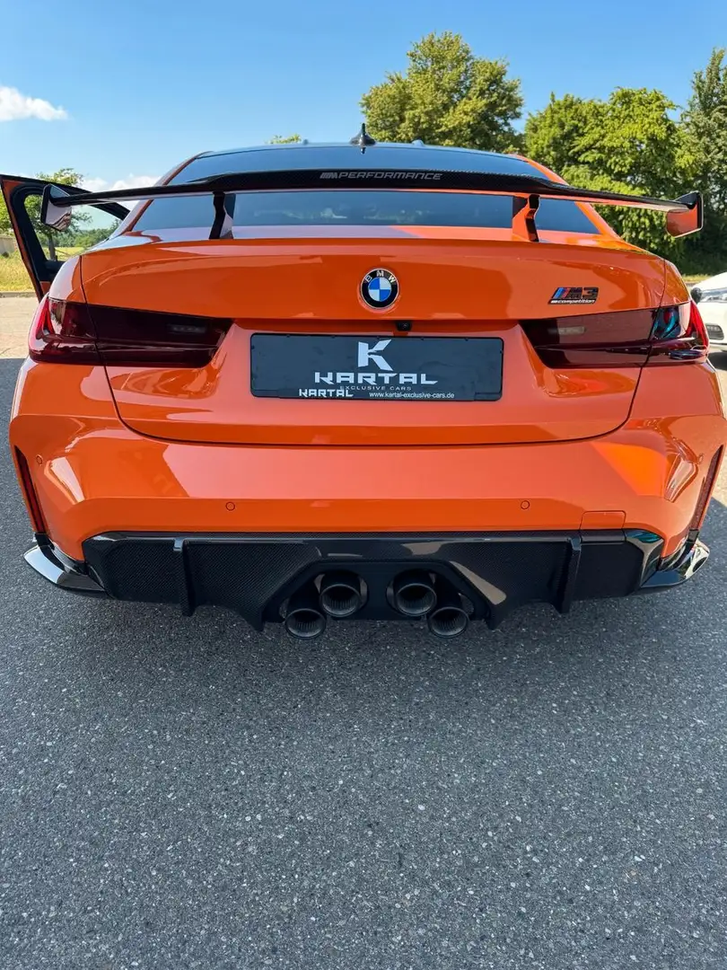 BMW M3 xDrive Competition*MPerformance*M Race Track* Orange - 2