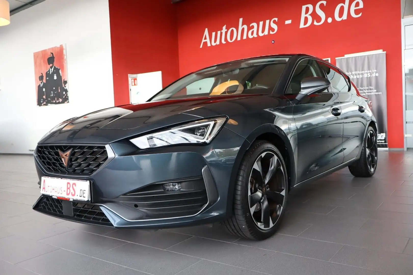 CUPRA Leon Cupra 1.5 eTSI Automatik,PDC,Navi,LED,1Hd Grijs - 1