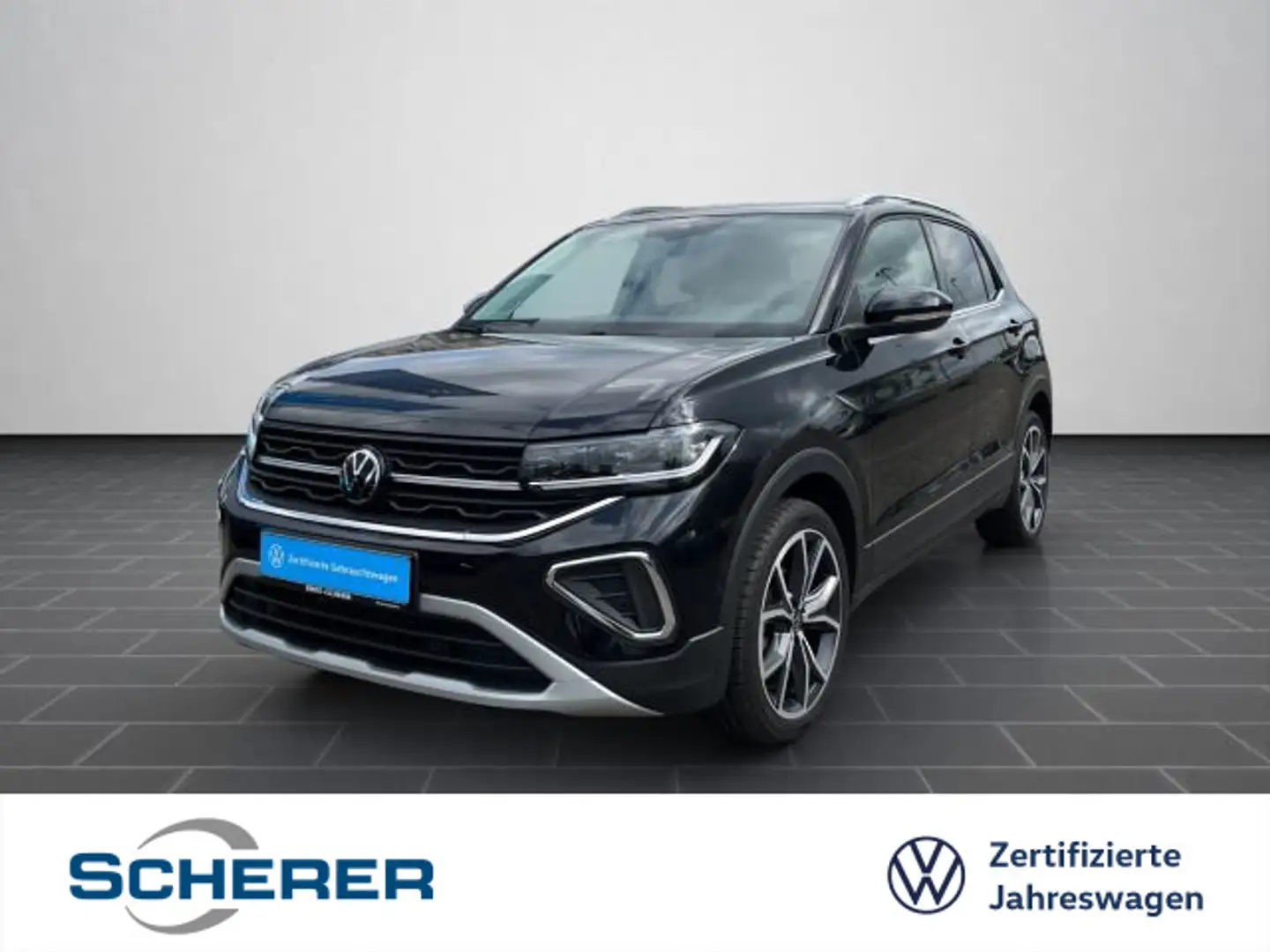 Volkswagen T-Cross 1.0 TSI DSG Style AHK+ACC+IQ+18"+Navi+Ap Schwarz - 1