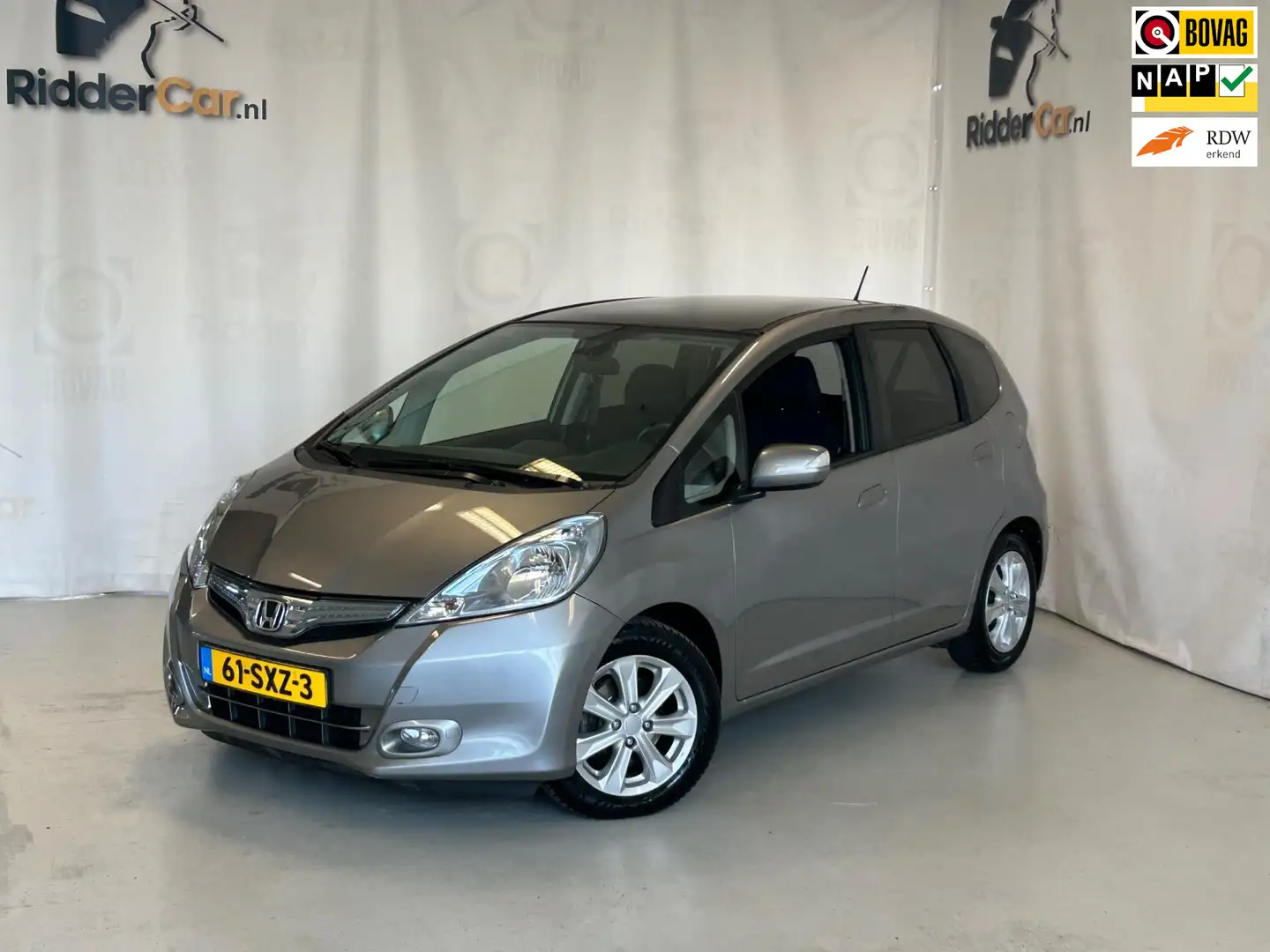 Honda Jazz 1.4 Hybrid Elegance|AUTOMAAT|2E EIG|NAP|CRUISE|AIR Grijs - 1