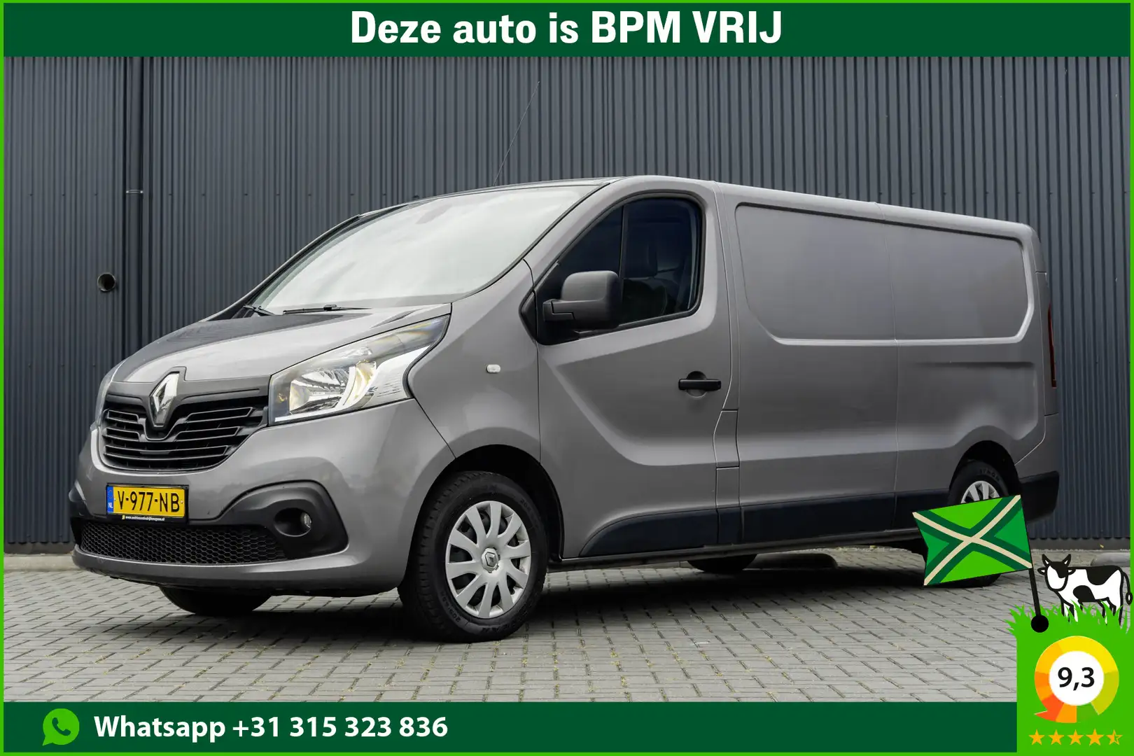 Renault Trafic dCi 125PK | L2H1 | Camera | Navigatie | Cruise | A Grigio - 1