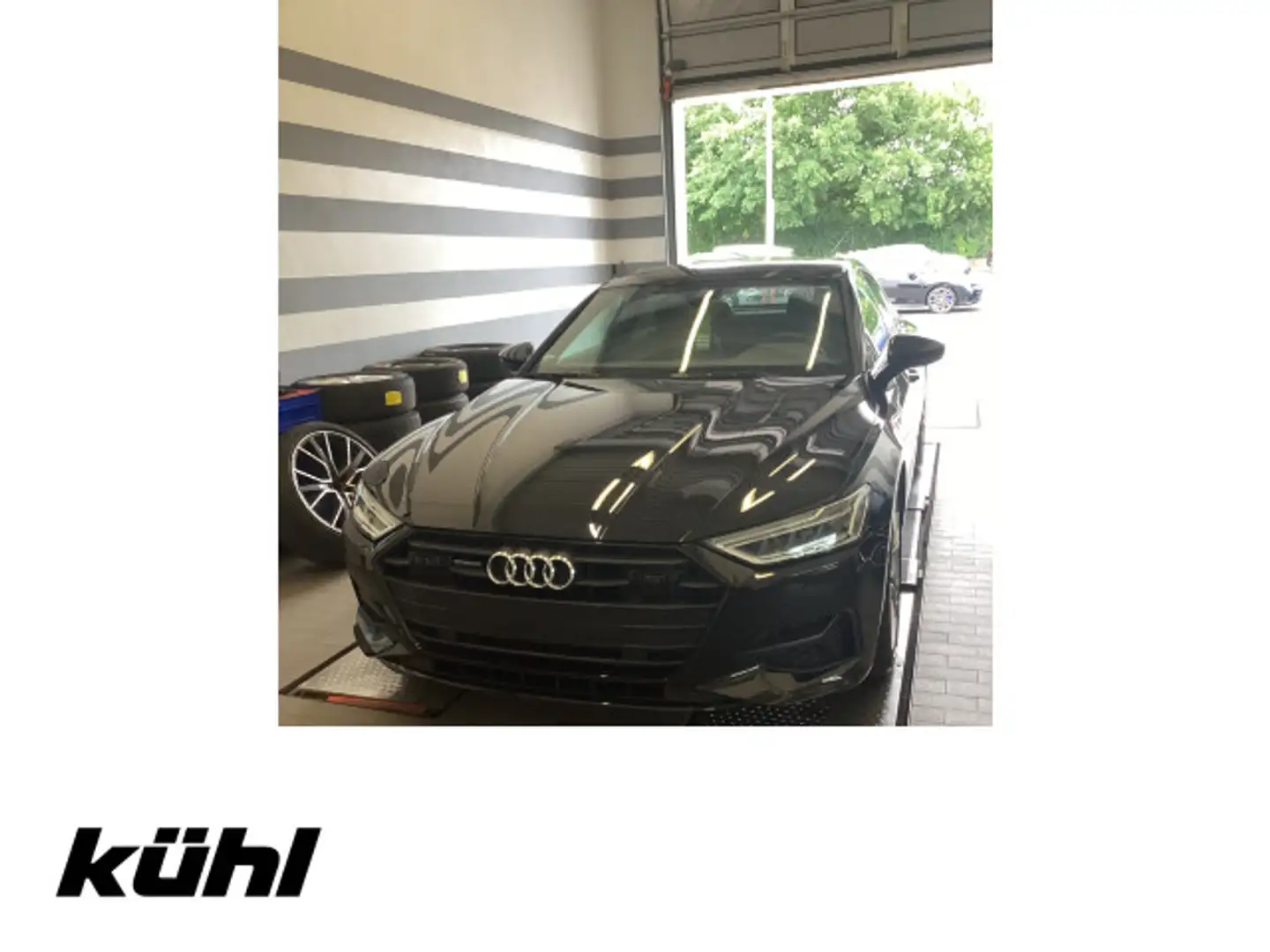 Audi A7 55 TFSI quattro Navi,Pano,LM21,Kame Чёрный - 1