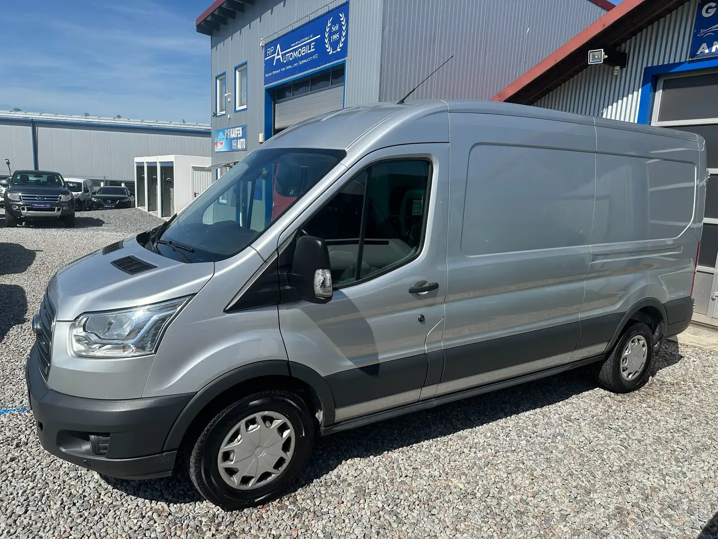 Ford Transit 350 L3 Trend 2.0 AHK PDC TEMPOMAT KLIMA Silber - 2