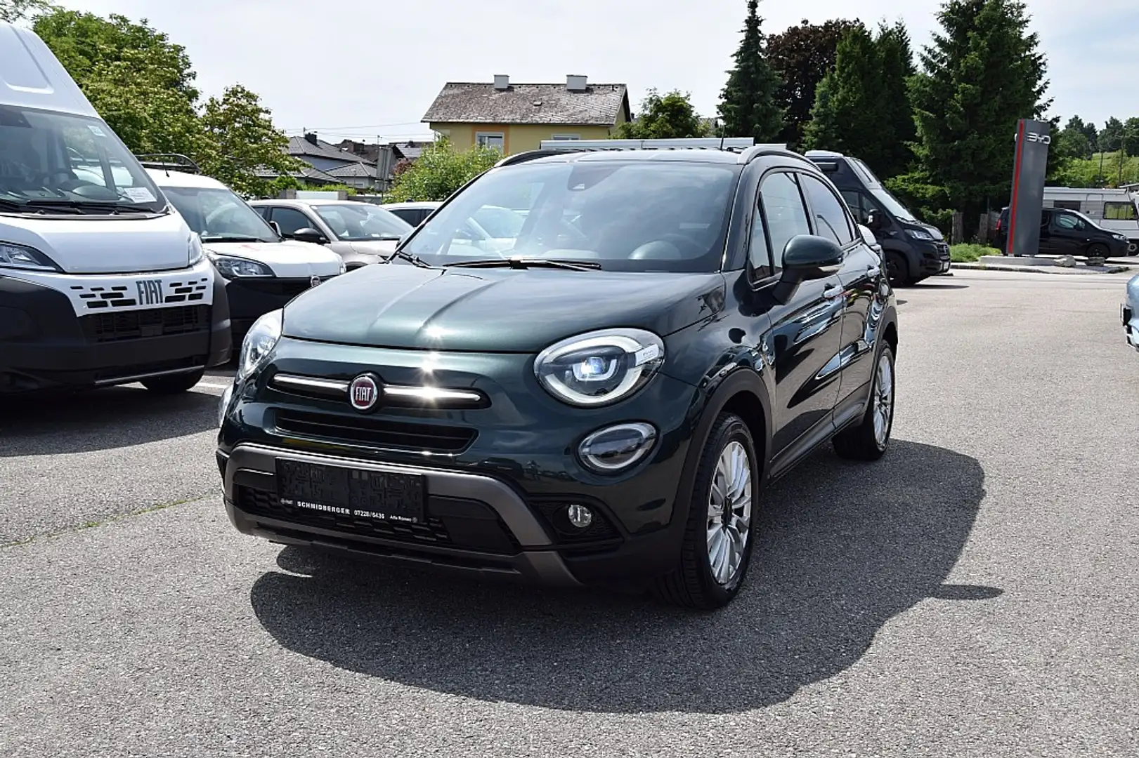 Fiat 500X 1.6 MultiJet 120 SCR Cross Grün - 1