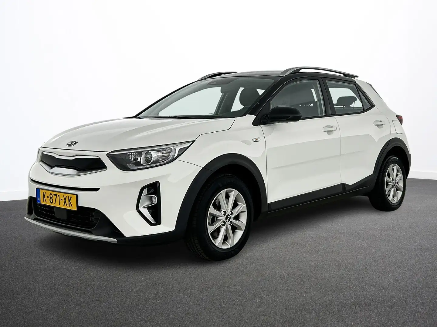 Kia Stonic 1.0 T-GDi 120pk MHEV DynamicLine Auto. Navigatie A Blanc - 1