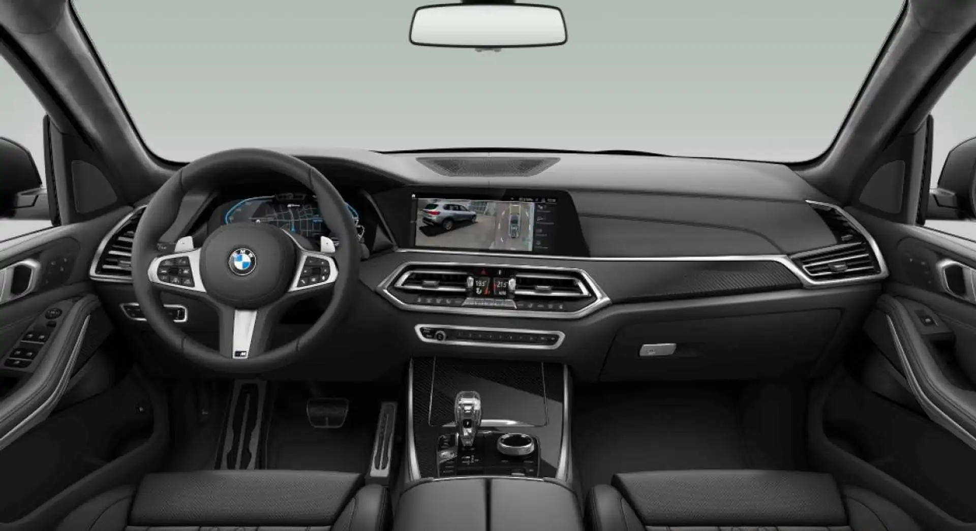 BMW X5 xDr45e M Sport PANO-SKY*NightV*Sitzkl*Massage Schwarz - 2