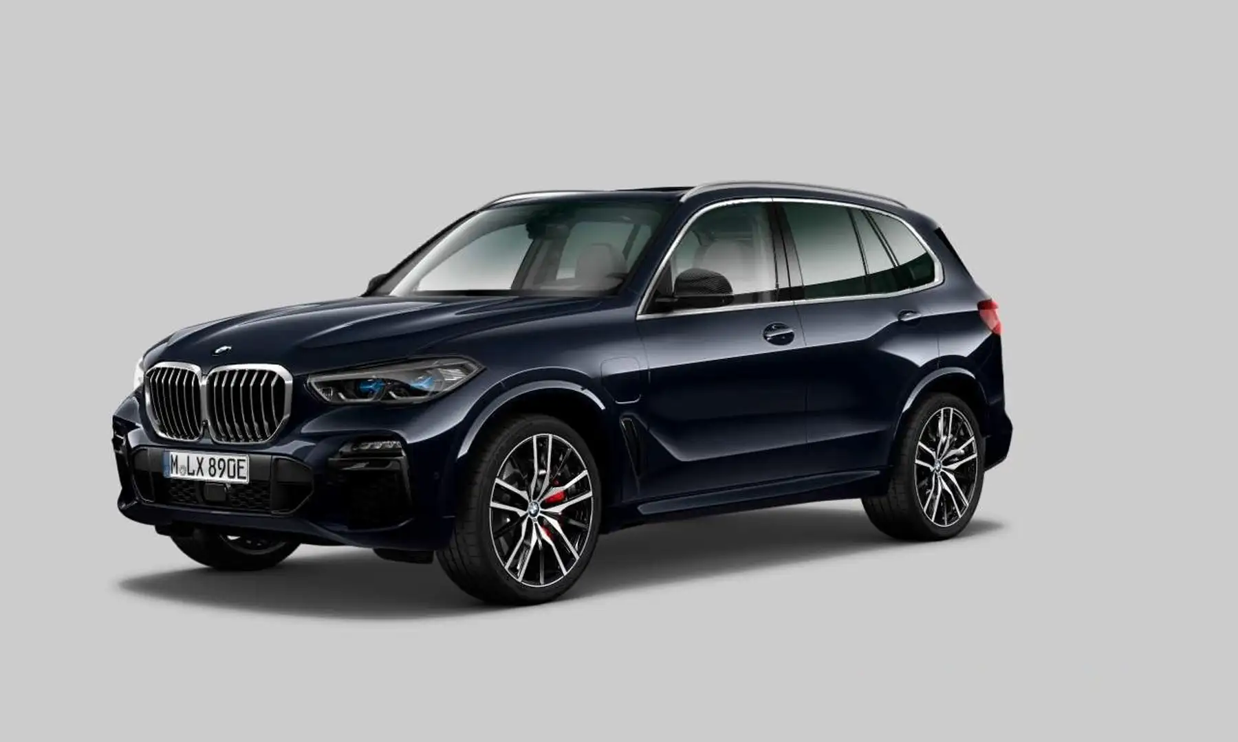 BMW X5 xDr45e M Sport PANO-SKY*NightV*Sitzkl*Massage Schwarz - 1