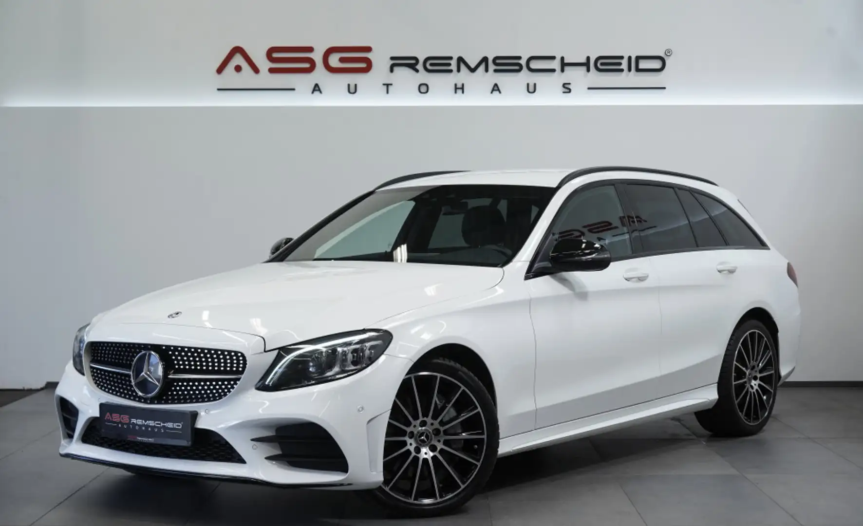 Mercedes-Benz C 300 T d 4M AMG Line 2.H *19 *Wide*Memory*Kam Blanco - 1