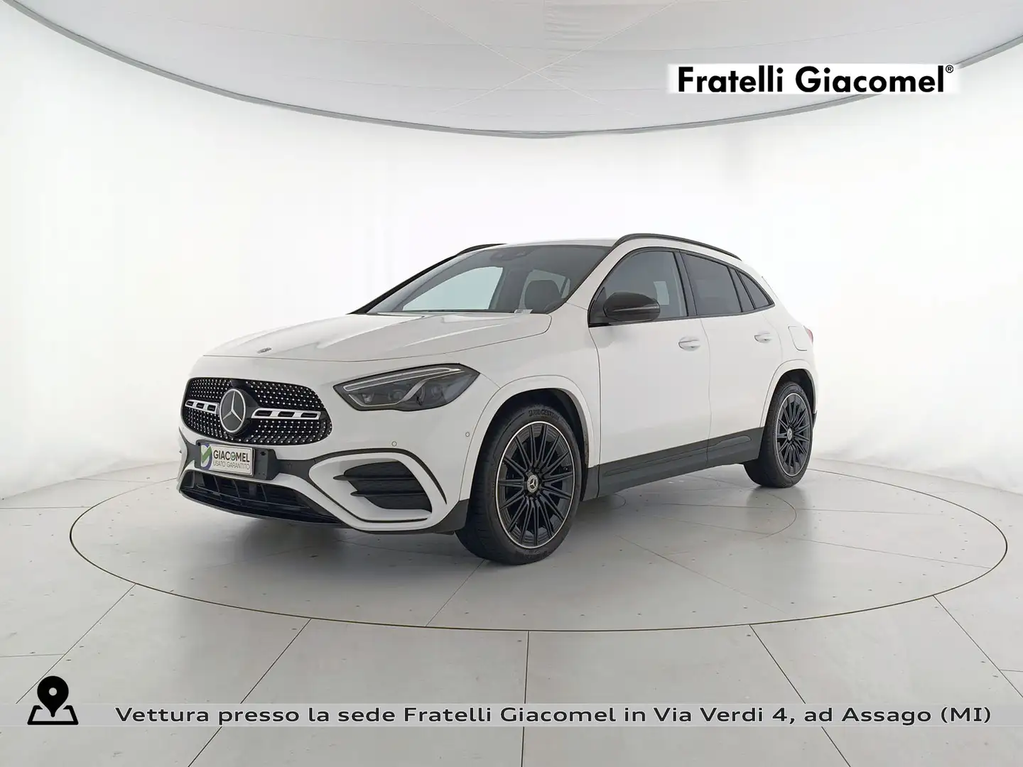 Mercedes-Benz GLA 220 220 d amg line premium 4matic auto Bianco - 1