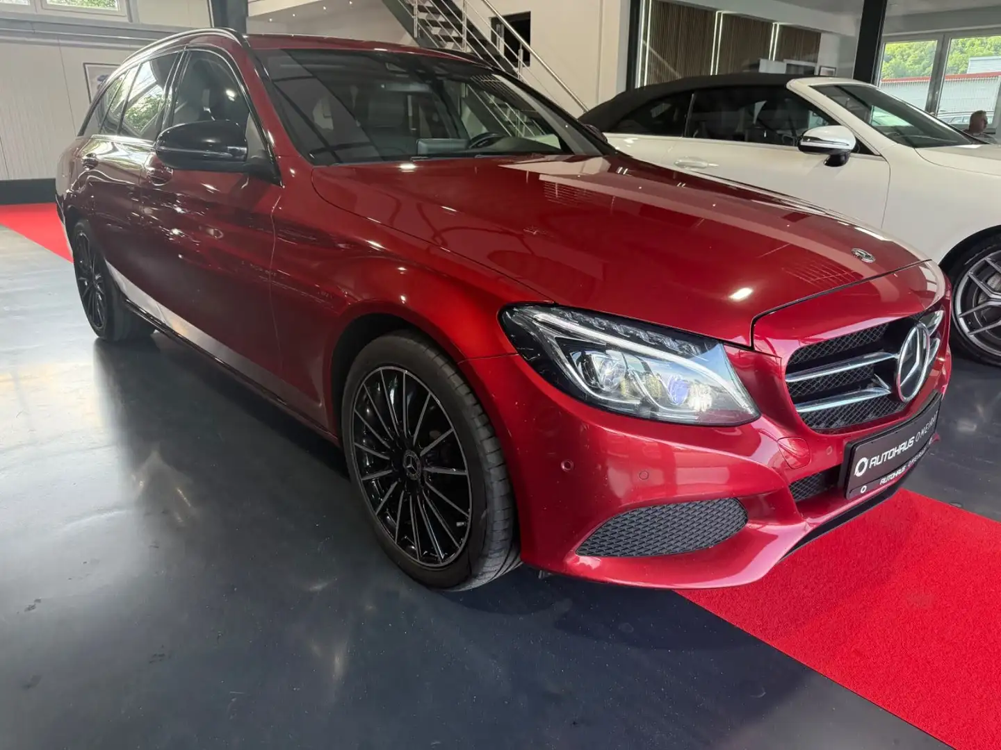 Mercedes-Benz C 250 T d Avantgarde/Distronic/Kamera/ILS-LED Rosso - 2