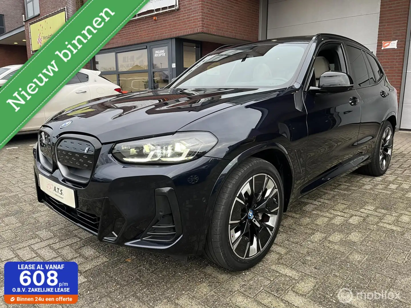 BMW iX3 High Executive 80 kWh M-SPORT*PANO-DAK*ACC*LED*CAM Noir - 1