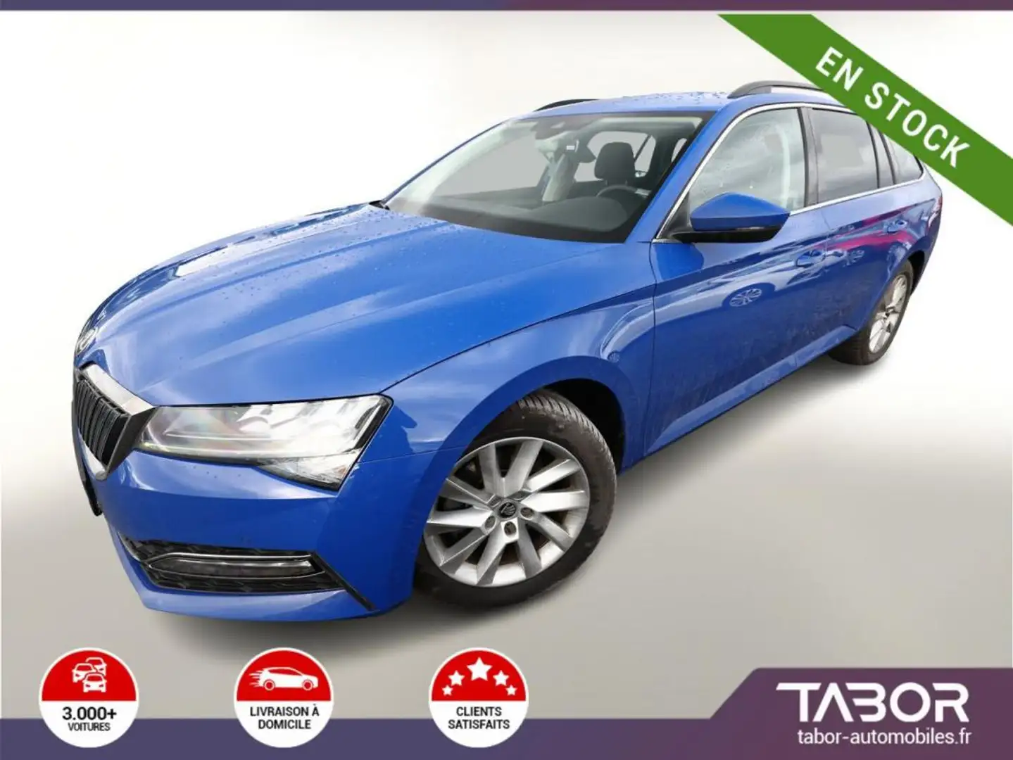 Skoda Superb IV Combi 1.4 TSI 218 DSG Ambition Bleu - 1
