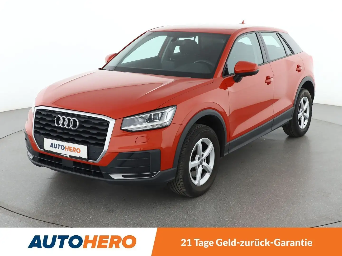Audi Q2 1.4 TFSI ACT Aut.*LED*TEMPO*PDC*SHZ*KLIMA*GARANTIE Orange - 1