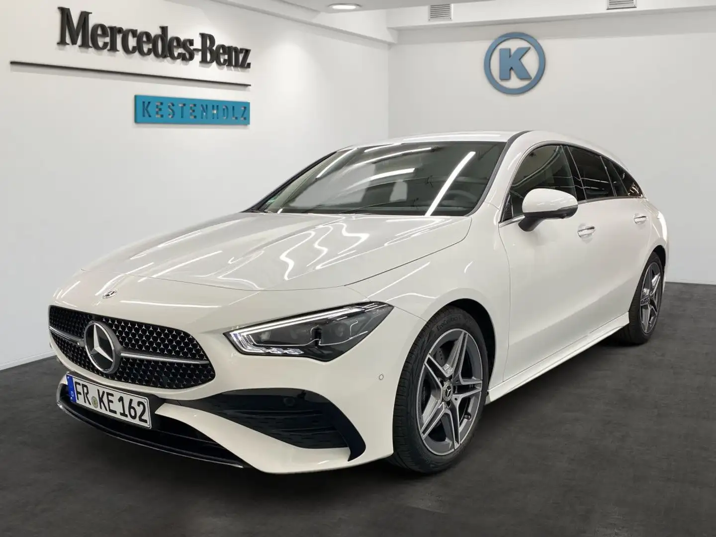 Mercedes-Benz CLA 200 Shooting Brake AMG+360°+AHK+HANDS-FREE Weiß - 2
