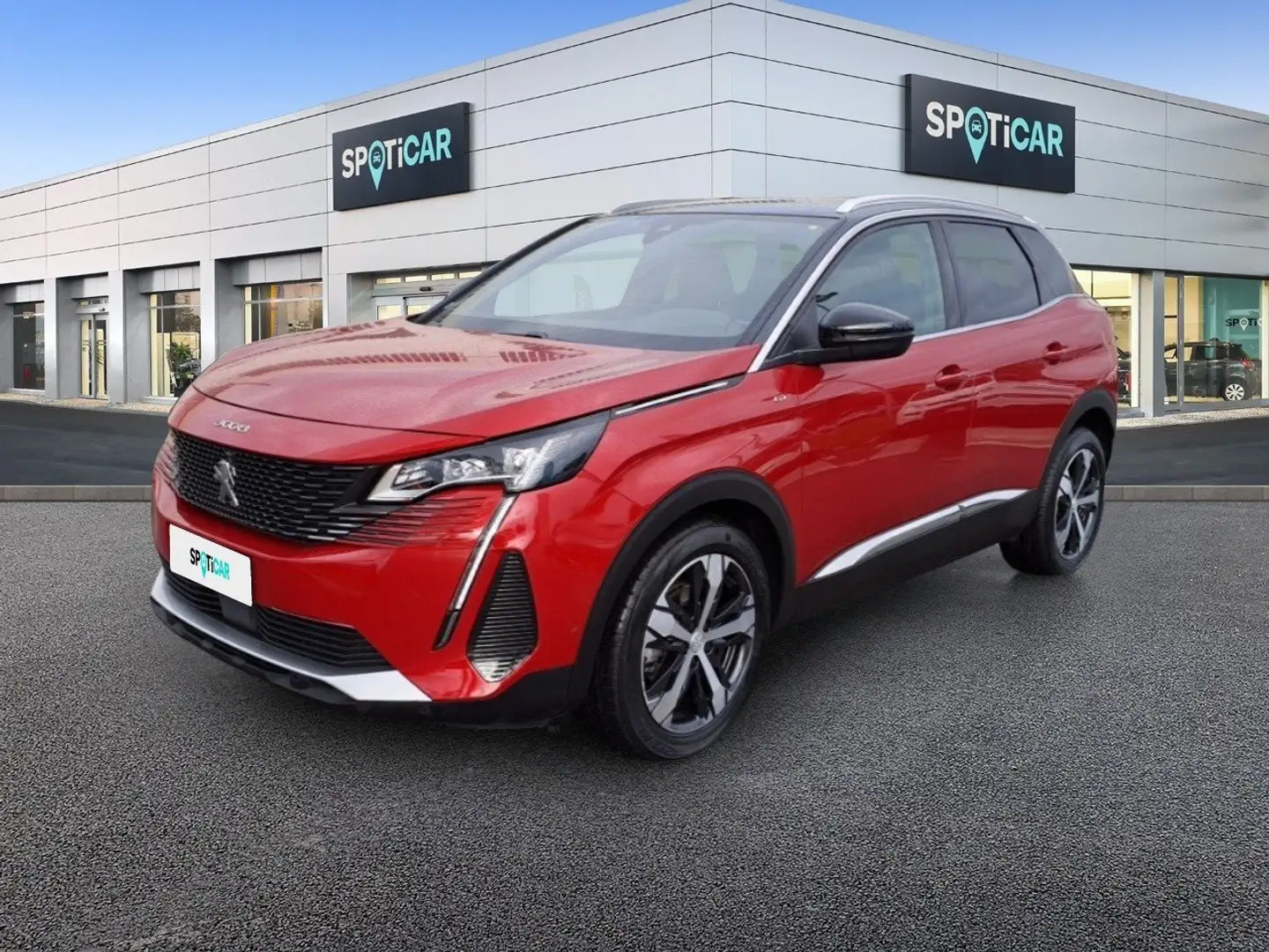 Peugeot 3008 BlueHDI 130 S&S EAT8 GT aut. Rood - 1