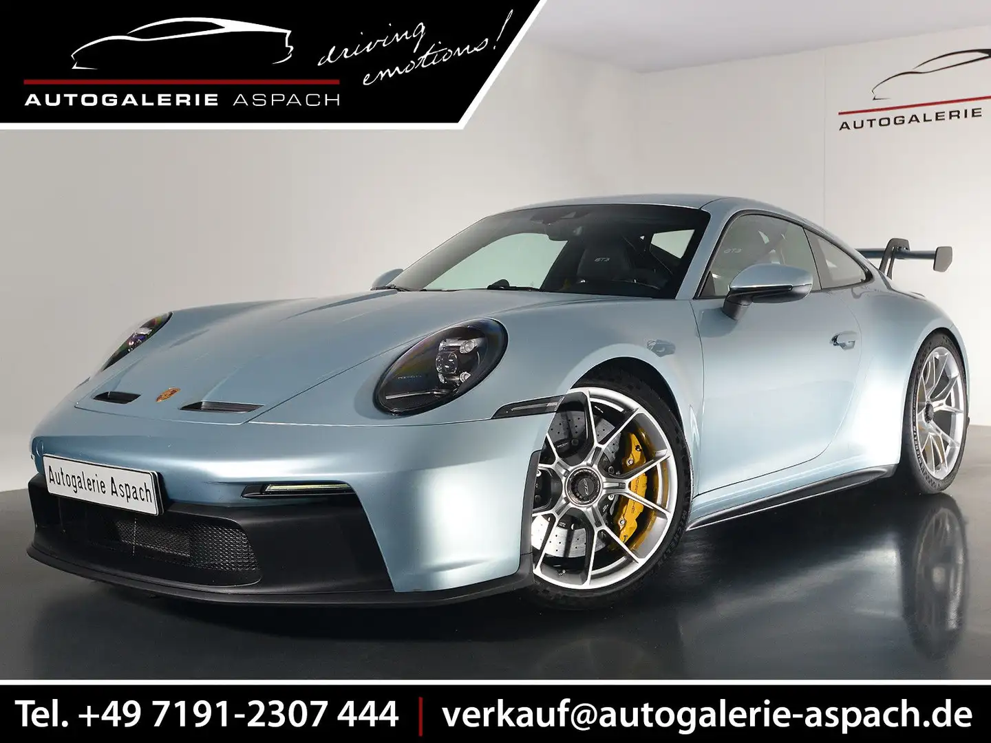 Porsche 992 GT3|Sonderlack|Ceramik|Lift|Clubsport|ApprovedGa Modrá - 1