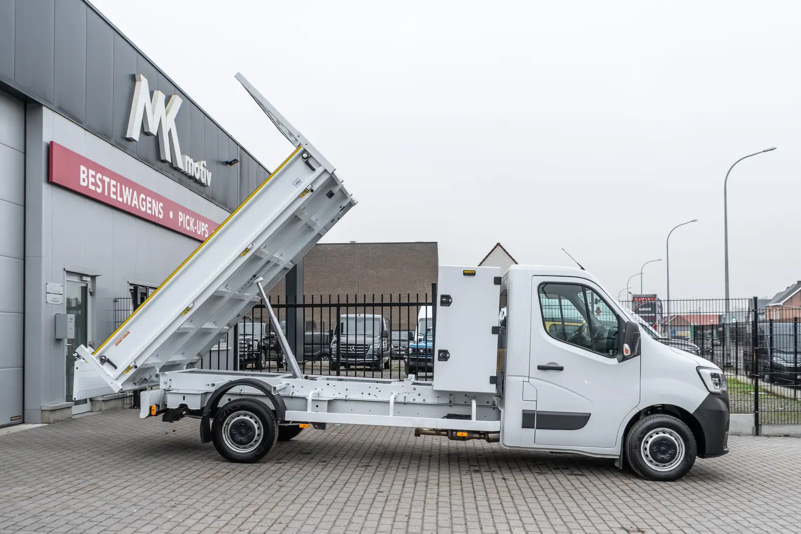 Renault Master 2.3dCi  Kiepbak - Trekhaak / Carplay - 34.500ex Blanc - 2