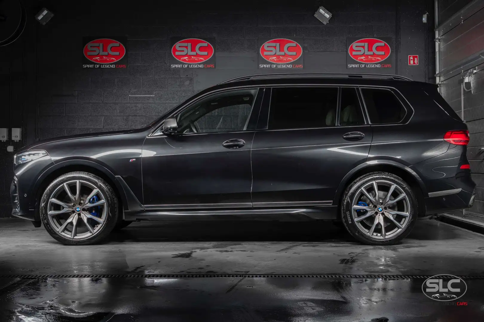 BMW X7 M M50i 6 seats/22\/B\u0026W/Laser/Pano/HD/... Noir - 2