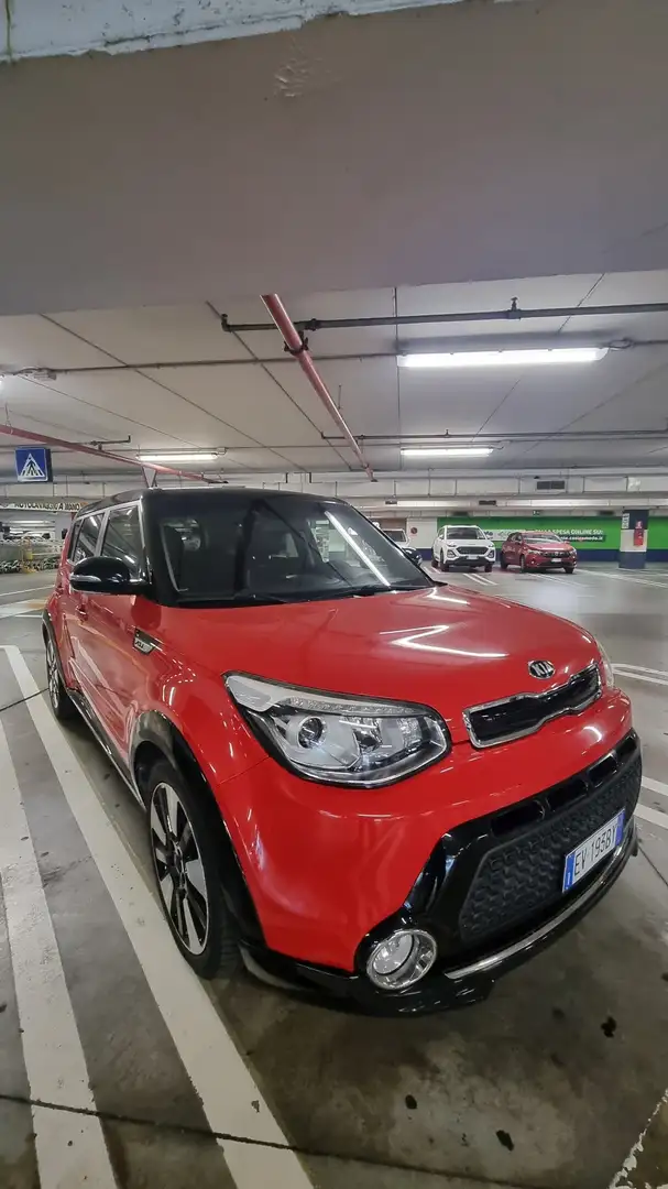 Kia Soul 1.6 crdi 16v vgt Cool c/vern.met. Rosso - 2