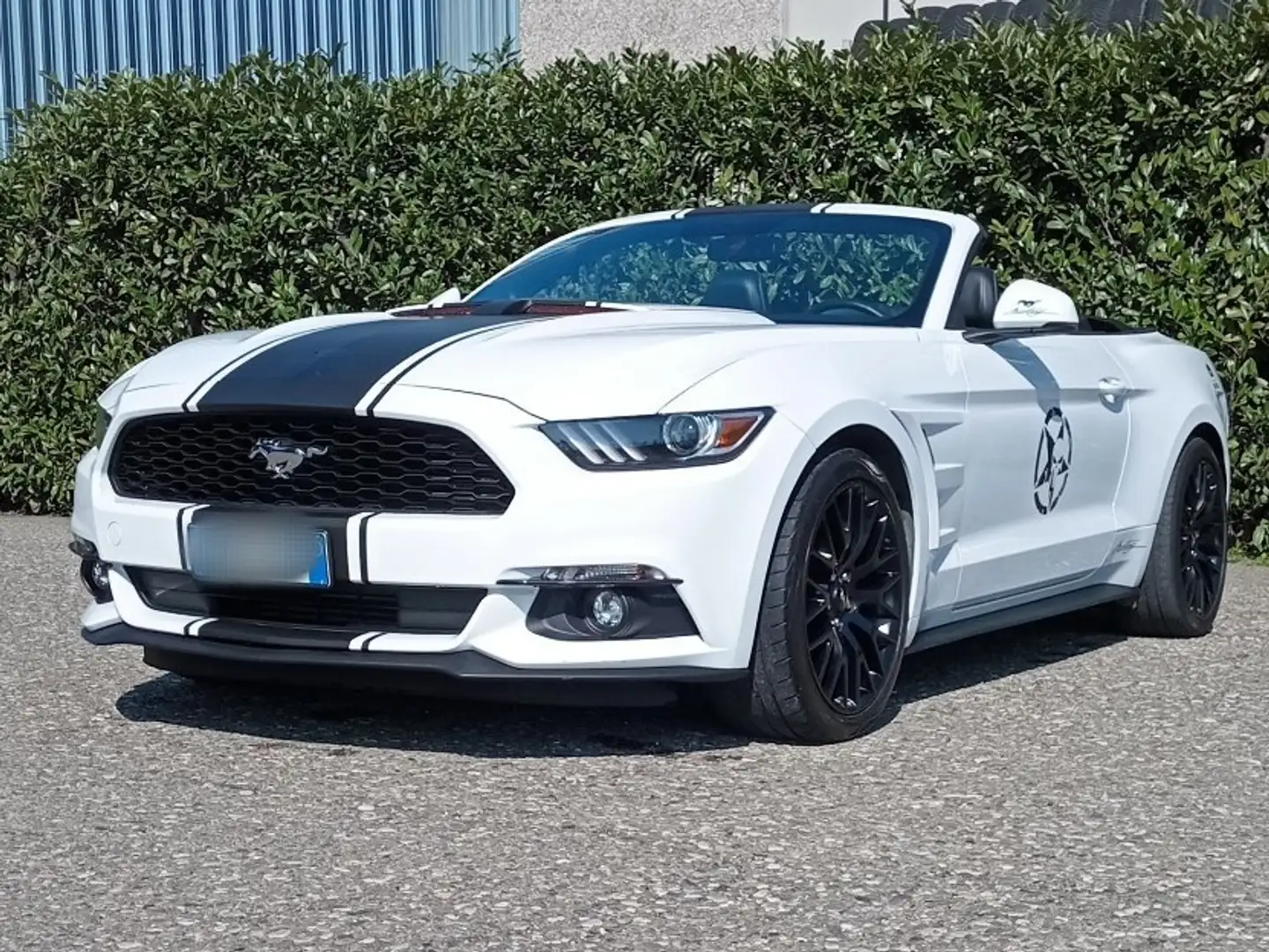 Ford Mustang Convertible 2.3 ecoboost 317cv Bianco - 1