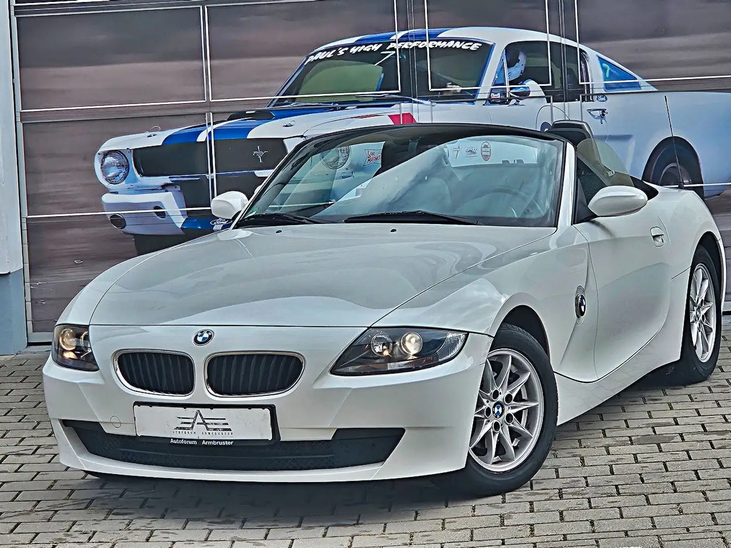 BMW Z4 Roadster 2.0*Klima/Sitzheizung/ALU/Scheckheft Weiß - 2