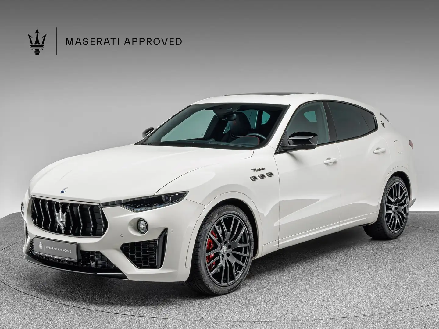 Maserati Levante Modena S Ultima PANO + 1. HAND Blanc - 1