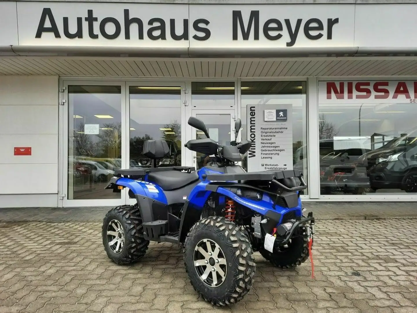 Linhai ATV 400-D LOF Allrad 4x4 AHK Alu-Felgen Modrá - 1