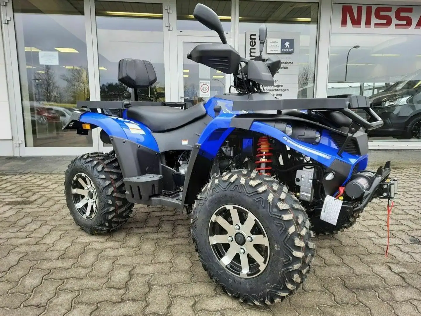 Linhai ATV 400-D LOF Allrad 4x4 AHK Alu-Felgen Modrá - 2