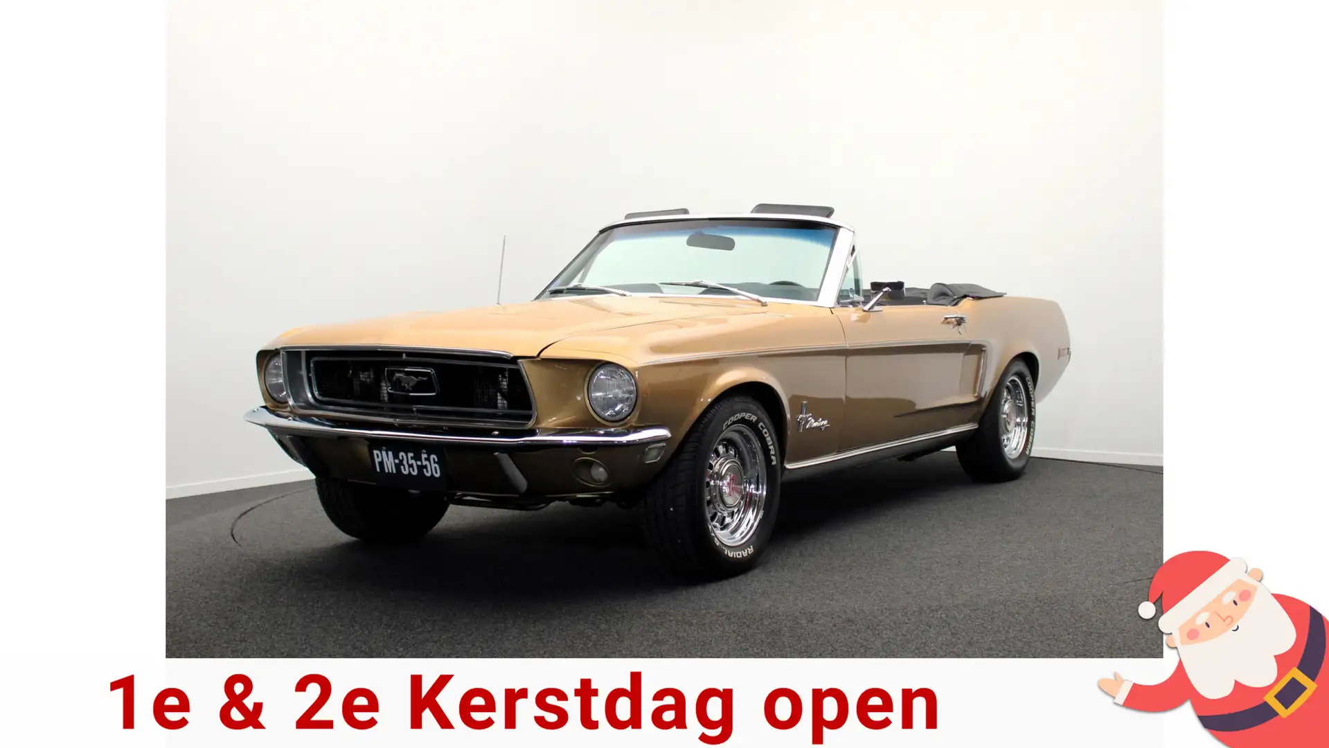 Ford Mustang USA Cabrio 289 V8 1968 Aut *Gerestaureerd* C-Code Oro - 1