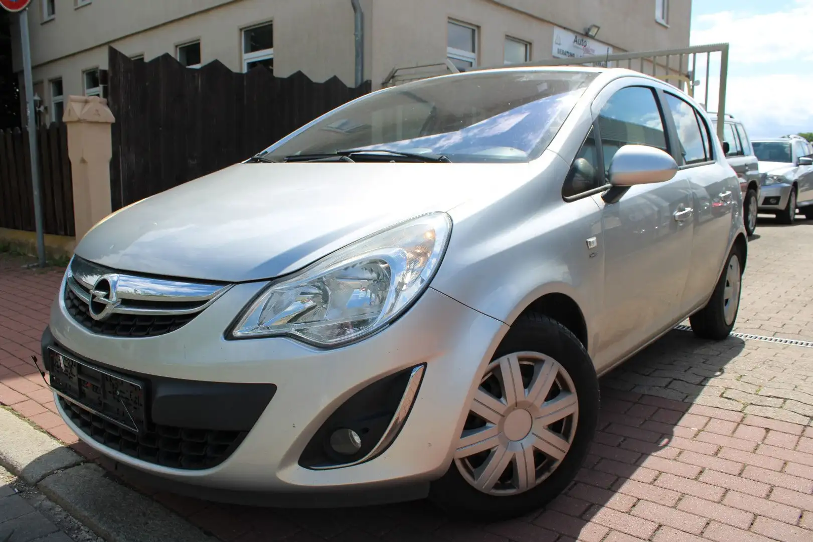 Opel Corsa D |Klima|Navi| Silber - 1