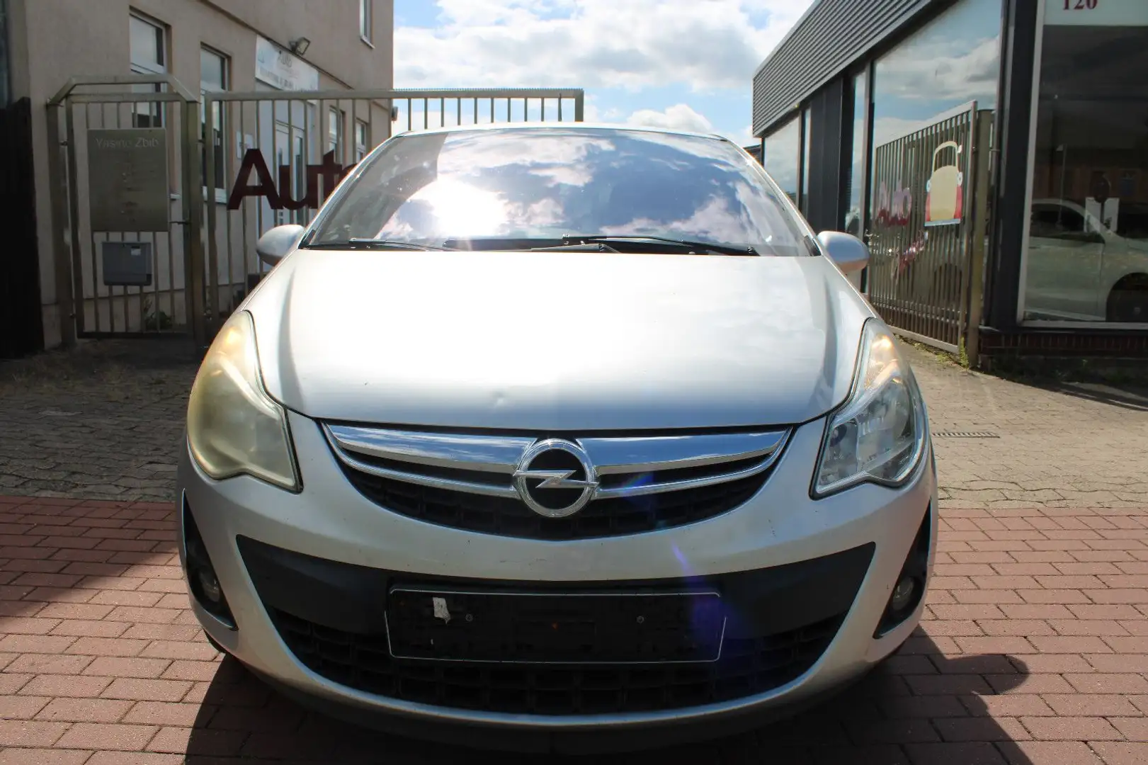 Opel Corsa D |Klima|Navi| Silber - 2