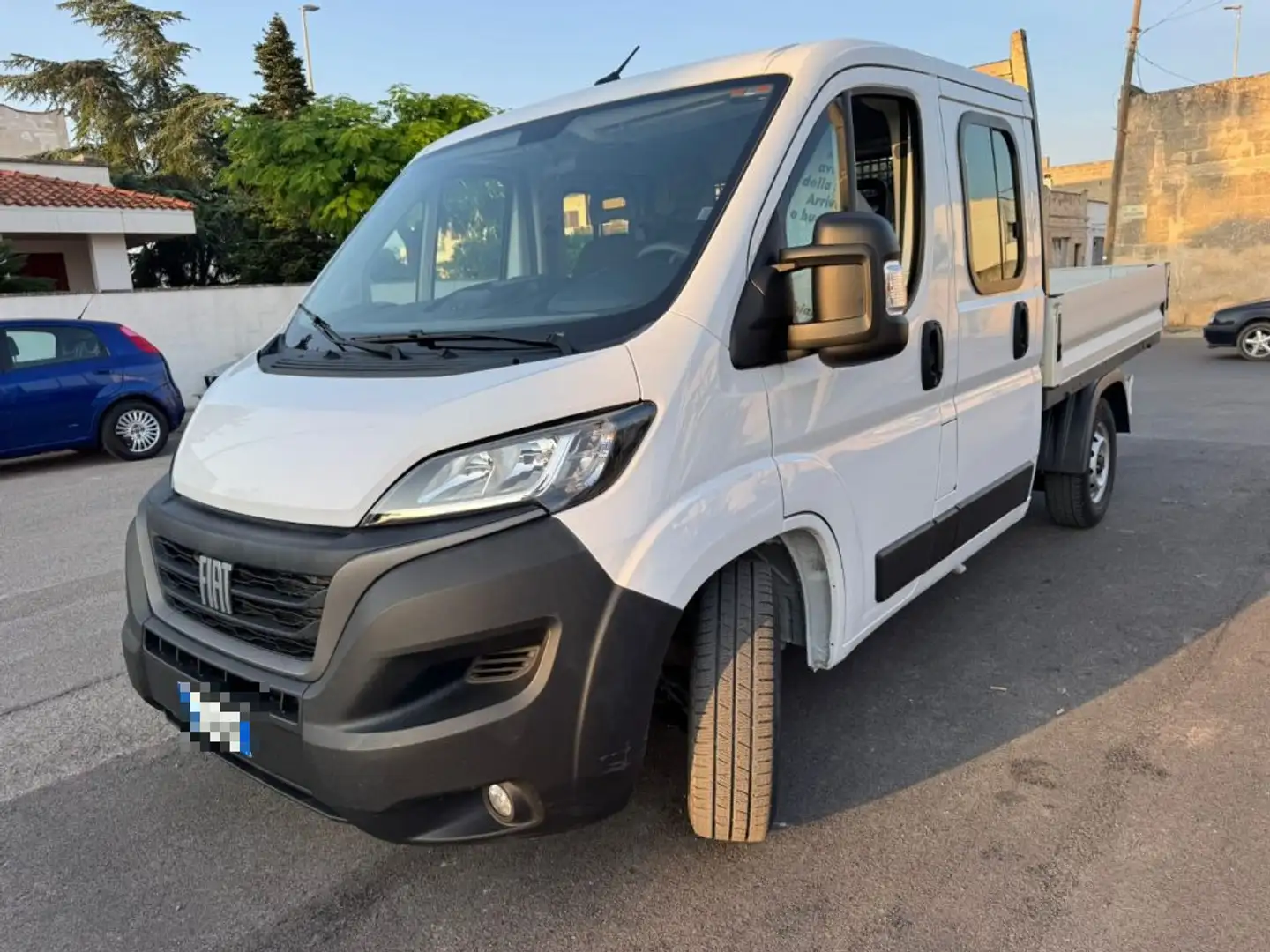 Fiat Ducato 35 2.2 Mjt 140CV PM Cabinato Maxi CASSONE FISSO Blanc - 1