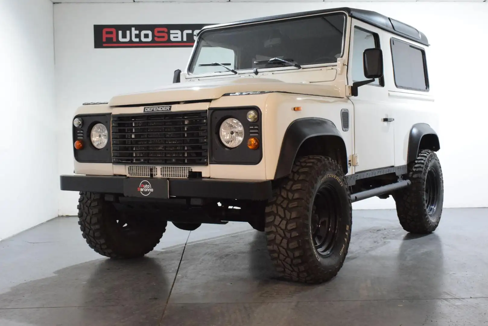 Land Rover Defender 90 2.5 Td5 Station Wagon County Weiß - 1
