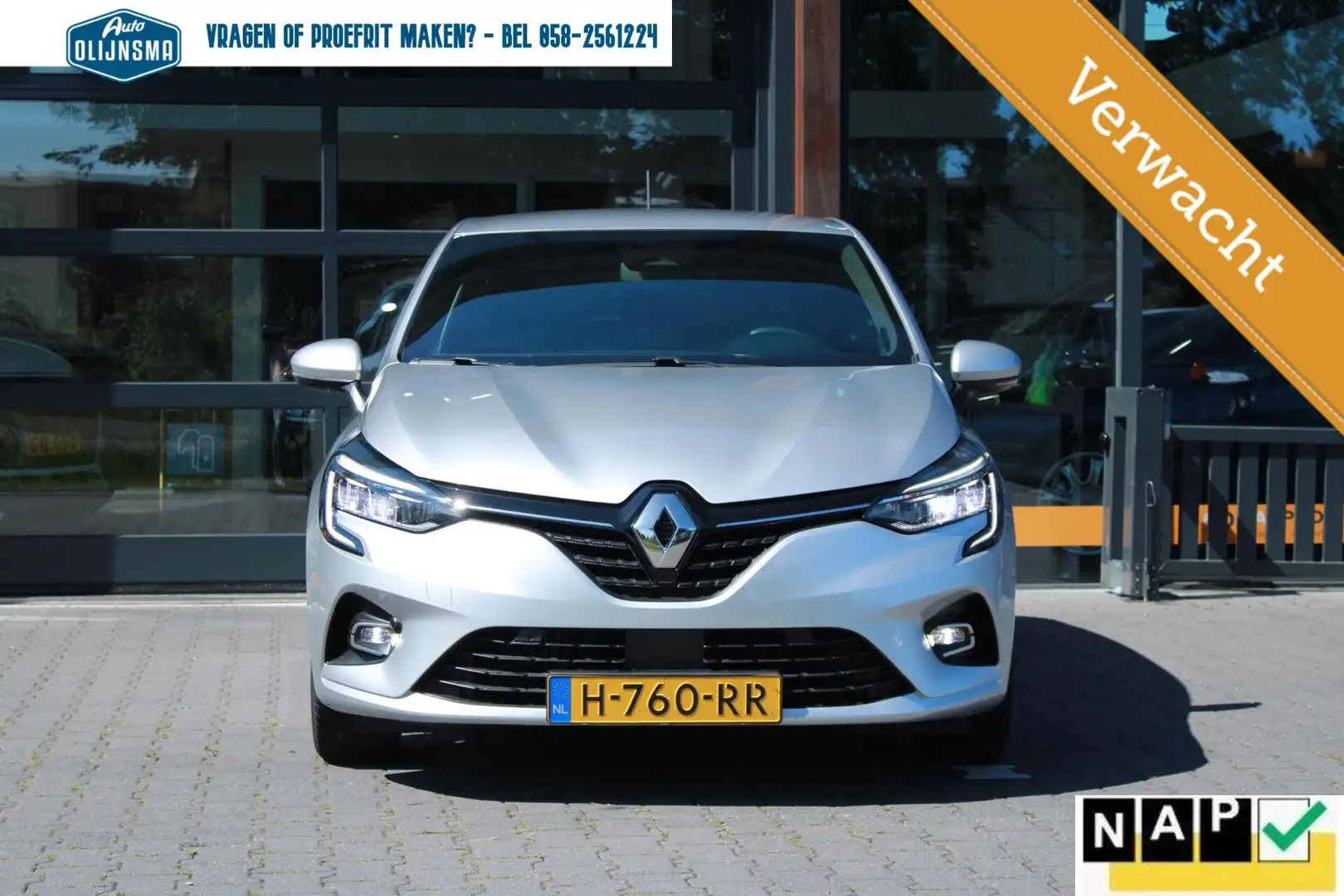 Renault Clio 1.0 TCe Bi-Fuel Intens|Camera|Trekhaak|Airco|NAP Grijs - 2