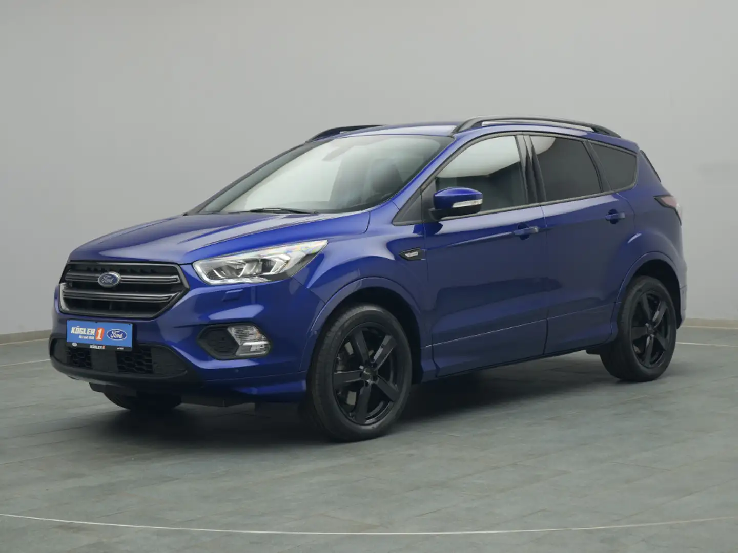 Ford Kuga ST-Line 182PS Aut. 4x4/Winter-P./Klima/Navi Bleu - 2
